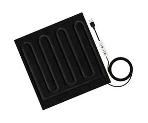 Couverture chauffante électrique - Tapis chauffant alimenté par USB, couverture chaude rapide, design portable économe en énergie | Solution de linge de voyage pour inte