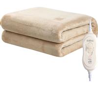 Couverture chauffante électrique, température réglable, puissance 190W, 180x130cm