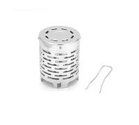 Couverture chauffante for cuisinière à gaz de Camping, 1 pièce, coupe-vent, Mini, résistante à l'usure(Silver)