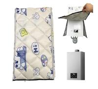 Couverture chauffante isolante et résistante au gel et imperméable | Couverture chauffe-eau d'hiver avec fermeture éclair pour jardin, terrasse, cour, porche, ferme, camping-car, intérieur