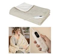 Couverture chauffante - LIVOO - 160W - 180 x 130 cm - 9 niveaux de chaleur - Lavable en machine