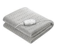 Couverture chauffante Molleton HU 670 - MEDISANA - Gris - Arrêt automatique - Zone pieds extra chaude