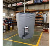 Couverture Chauffante Portable Ibc Isolée,Couverture Chauffante Portable Réservoir Ibc À Couverture Complète-2000w/4000w, Température Réglable 0~120℃,Convient Aux Fûts D'huile,Fûts De Miel 200L