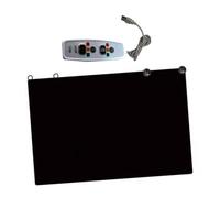 Couverture Chauffante Portable USB, Chauffe Rapide En 5 Secondes, Trois Niveaux De Température, Lavable En Machine Convient À Une Utilisation Intérieure Et Extérieure