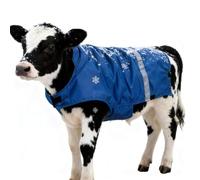Couverture Chauffante pour Veau Protection Ventre Résistance Au Gel