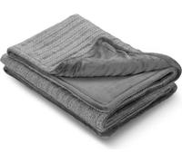 Couverture chauffante reversible en maille - MEDISANA - HB 680 - Chauffe rapide 120 W - Arret auto