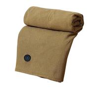 Couverture Chauffante USB, Châle Chauffant Électrique Portable À Fermeture Éclair Souple, Couverture Chauffante For Femme, Usage Domestique Et Professionnel, Sans Batterie Externe(Green)