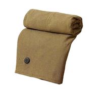 Couverture Chauffante USB, Châle Chauffant Portable, Couverture Chauffante Électrique Sans Fil Douce Avec Fermeture Éclair, 3 Réglages De Chauffage For Voiture Maison Bureau(Green)