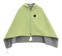 Couverture Chauffante USB Couverture Chauffante Électrique Sans Fil Coussin Chauffant Électrique Pour Dos Épaules 3 Niveaux De Chauffage Poncho Chauffant Pour Canapé, Bureau, Voyage, Camping