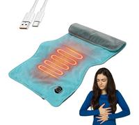 Couverture chauffante USB, couverture chauffante électrique USB, Couverture de canapé avec 3 réglages de chaleur, Enveloppement chaud, couverture rapide pour la maison, le campin