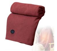 Couverture chauffante USB - Portable avec trois réglages de température, cape chauffante lavable pour la maison et le bureau
