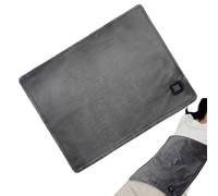 Couverture chauffée - de lit de chauffage électrique 10 W pour chaleur confortable, réchauffeur de corps avec 3 paramètres réglables, couverture moelleuse douce pour chambre, salon, canapé