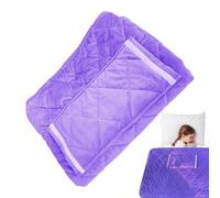 Couverture chauffée portable - chauffé USB lavable, couverture de réchauffement rechargeable | Couverture électrique à base de batterie, lancer de voyage doux avec chaleur réglable | Confort pour