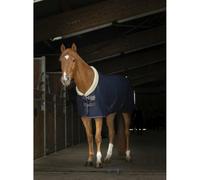 Couverture cheval EQUITHÈME Teddy Mesh bleu marine 125