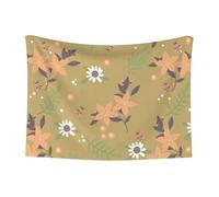 Couverture Chien Fleurs Jaunes Couvertures pour Chats Chien Canapé,Couvertures Lapin,Velours Peluche Double Face,avec Doux Et Chaud Lavable,pour Chiens De Petite Et Moyenne Taille