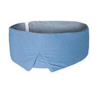 Couverture complète des yeux de voyage en soie glacée pour bloquer la lumière, confortable pour le sommeil et le camping