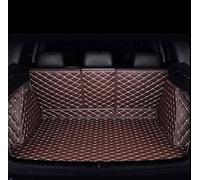 Couverture Complète Voiture Tapis de Coffre pour Mini Clubman John Cooper Works 2019-2024(Left and Right No Net Bag), Cuir EntièRement Entouré Durables Protection IntéRieur,A/Coffee