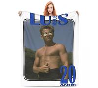 Couverture Confortable 20 Ans Album Luis Miguel Merch Room Décorative Chanteur Mexicain Couvertures Polaire Super Chaude Pour Voiture