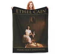 Couverture Confortable En Velours Chaud Pour Le Bureau, Avec Le Chanteur Rock Ethel Cain, Décorative Pour Le Lit Ou L'album Preachs Daughter