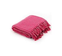 Couverture coton à carreaux 160x210 cm Rose245334