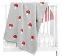 Couverture coton bio champi