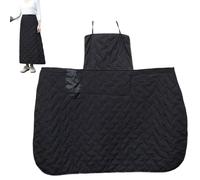 Couverture coupe-vent pour genoux - Couverture thermique pour genoux de scooter, 113 x 80 cm, imperméable, épaisse et chaude pour l'hiver, cuverture de protection pour tablier de vélo électrique | po