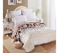 Couverture Couverture Couverture en Couverture en Double lit à Double lit th & Lance - Couverture de Vison coréenne épaisse pour lit en Taille réelle, Couverture d'hiver Molle en Peluche pour