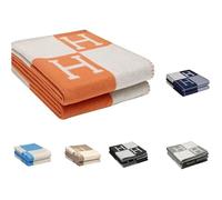 Couverture , couverture de luxe pour canapé et lit, couverture d'hiver douillette, extra chaude ,130 x 180 cm, orange mu COUVERTURE