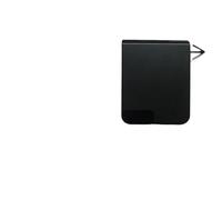 Couverture Crochet Remorquage Pare-Chocs Couvercle De Crochet Remorquage Pare-Chocs Avant pour Nissan pour Qashqai pour Dualis J10 2008 2009 2010(1 PCS Black)