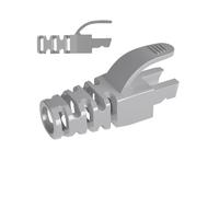 Couverture Crystal RJ45 : gaine de connecteur de couleur, protecteur de câble à queue creuse, capuchon en forme de griffe Cat5e Cat6, conception flexible transparente | Couvercle de câble réseau