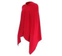 Couverture D’allaitement Respirante en Coton, Poncho Multifonction | Usage Intérieur et Extérieur, Protection Complète et Confort Fiable, Style Châle Pratique pour Allaiter