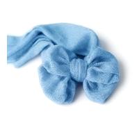 Couverture d ' emballage pour bébé en tricot, Light blue | Enveloppe en mélange de coton respirant, extensible, confortable pour les réunions professionnelles en Studio Photo