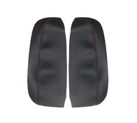 Couverture d'accoudoir Panneau Porte pour Fiat Ulysse (179) 2002-2011,Housse D'accoudoir de Panneau de Porte Avant en Cuir Microfibre Résistant aux Rayures,B-Red-2pcs