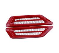 Couverture D'aile Latérale Voiture Shark Gill Forme Fender Vent Air Flow Spoiler Grille D'admission Décorative Garniture ABS Décoration Autocollant MENSUNUBNM(1)