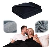 Couverture d'amour imperméable, couverture imperméable multifonctionnelle pour le lit Sex Double Flanelle, une couverture de chien épaisse imperméable protège le matelas (Black XS(20*28in))