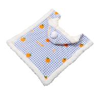 Couverture d'angle pour animal de compagnie mignon pour chien - Vêtements d'hiver chauds et épais - Cape et chapeau pour petit chien et manteau d'hiver en laine - Couverture pyjama en laine avec