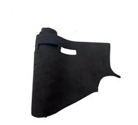 Couverture Dashmat Tapis De Tableau De Bord En Cuir Suédé Pour Toyota Pour Land Pour Cruiser LC300 J300 GR Sport 2022-2025 Accessoires De Voiture(Full Black)