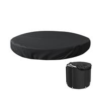 Couverture de bain à glace - Couverture de bain thermique - Couverture de baignoire extérieure pour baignoire - Garde la baignoire à glace propre - Protection de bain thermique avec isolation en