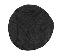 Couverture de bain à remous ronde de 4 pieds, tissu Oxford pliable, isolation thermique, étanche à la poussière, couverture de piscine noire