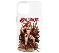 Couverture de Bande dessinée Rouge Sonja Frank Cho Hyrkania Queen Warrior Coque pour iPhone 15