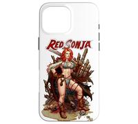 Couverture de Bande dessinée Rouge Sonja Frank Cho Hyrkania Queen Warrior Coque pour iPhone 16 Pro Max
