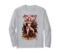 Couverture de Bande dessinée Rouge Sonja Frank Cho Hyrkania Queen Warrior Manche Longue