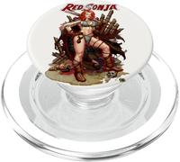 Couverture de Bande dessinée Rouge Sonja Frank Cho Hyrkania Queen Warrior PopSockets PopGrip pour MagSafe