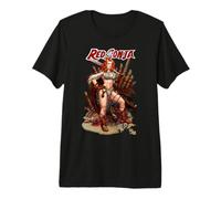 Couverture de Bande dessinée Rouge Sonja Frank Cho Hyrkania Warrior Queen T-Shirt Haut de Gamme