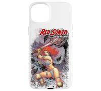 Couverture de Bande dessinée Sonja Jim Lee Rouge She-Devil Sword Queen Warrior Coque pour iPhone 15 Plus
