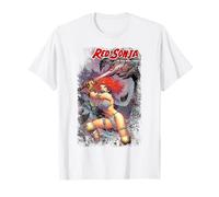 Couverture de Bande dessinée Sonja Jim Lee Rouge She-Devil Sword Queen Warrior T-Shirt