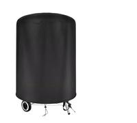 Couverture de Barbecue couvertures 57Cm Couverture étanche extérieure Rondes Noir pour Weber