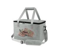 Couverture de barbecue pour reposer la viande | Boîte de repos de viande pour barbecue avec large ouverture | Réchaud alimentaire pliable et réutilisable pour grande poitrine, bœuf, dinde pour camping