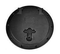 Couverture de Bateau de Kayak, kit de Plate-Forme de Plate-Forme Comprenant Le Sac de Rangement résistant à l'eau de 8 Pouces de Couverture de Trappe et 8 vis compatibles pour la pêche à la Voile