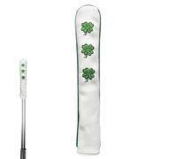 Couverture de bâton d'alignement de golf drôle | Pu en cuir Alignement Stick Herfed - EXQUISITE PU Cuir Golf Alignement Stick Cover pour un relatif, un ami, peut tenir au moins 2 bâtons, couverture de